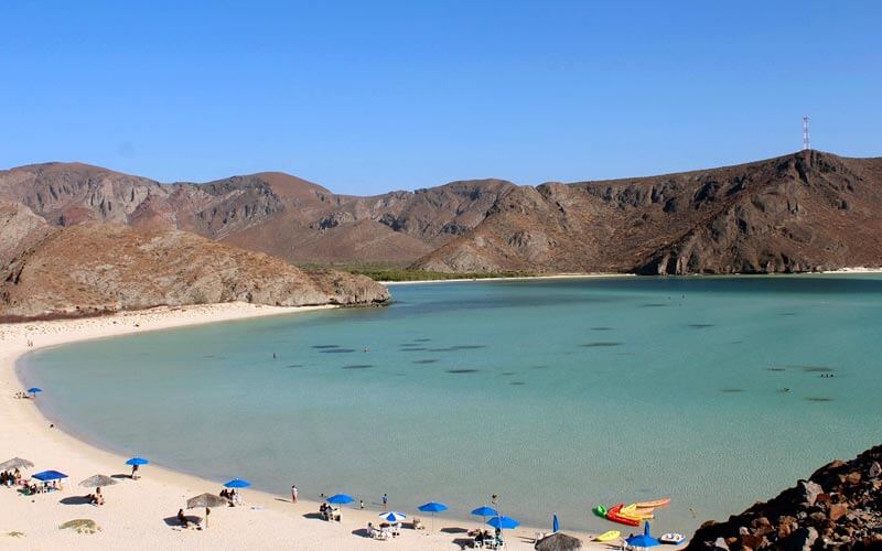 Paseo Balandra - Bahia Santa Cruz - La Paz, Baja